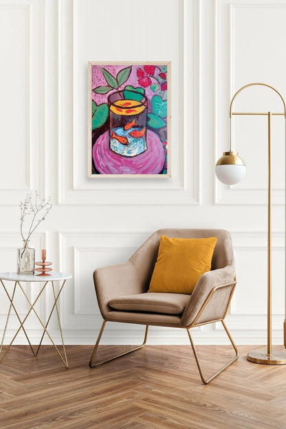 Matisse Ahşap Çerçeveli Tablo 17 x 23