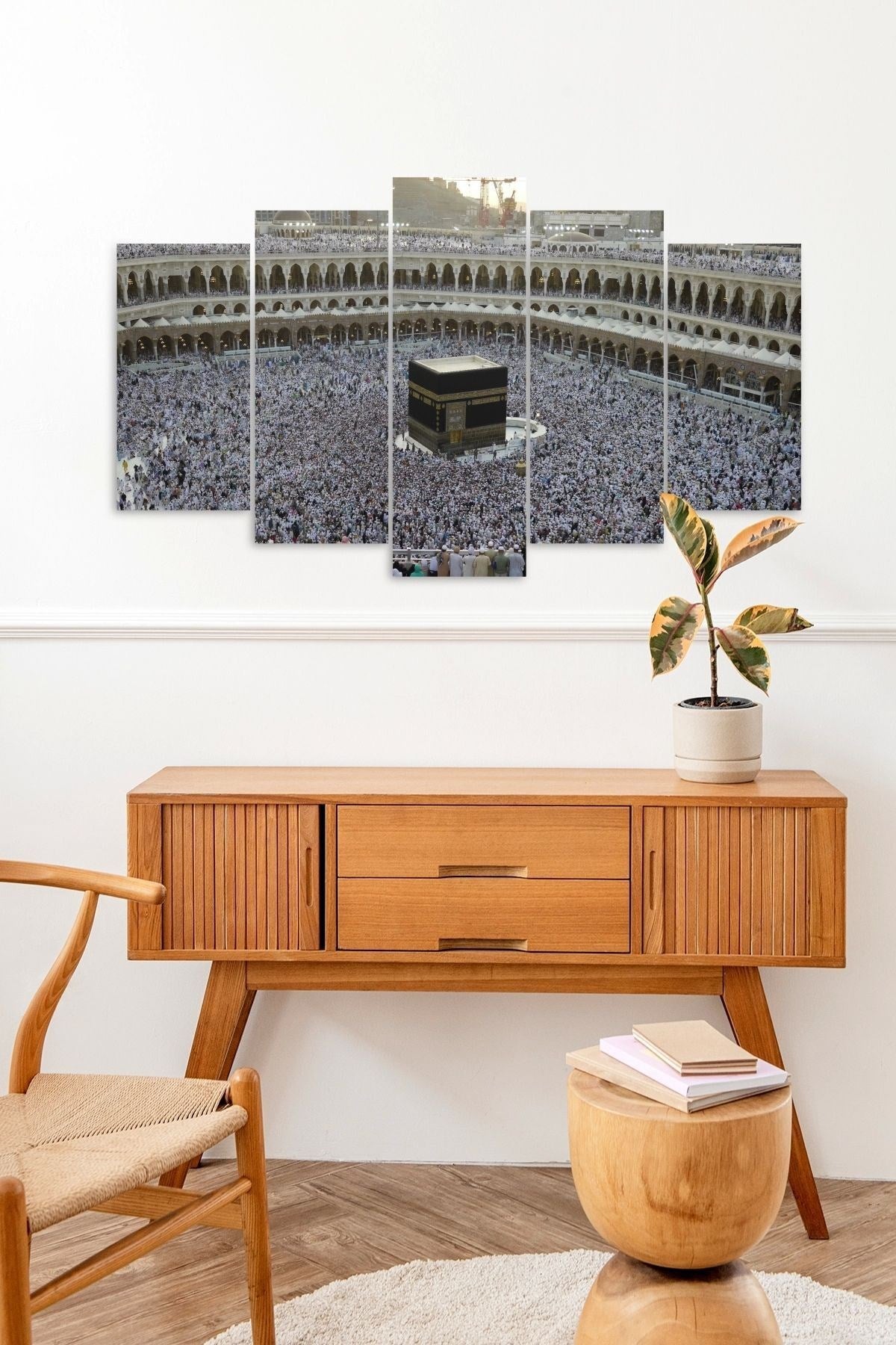 Kabe Manzara 5 Parçalı Mdf Tablo 60 x 100