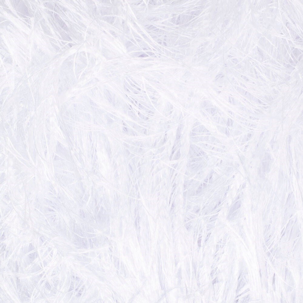 Loren Furry Beyaz El Örgü İpi - RF118 - 34067