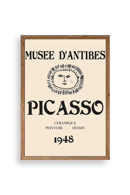 Picasso Ahşap Çerçeveli Tablo 30 x 42