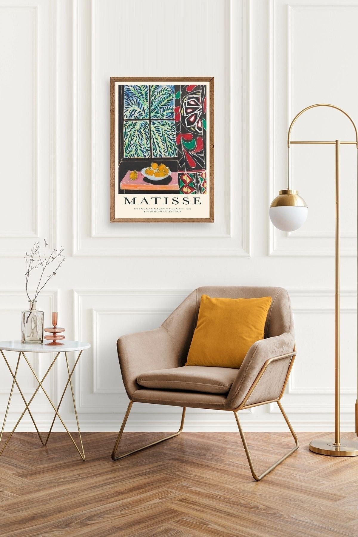 Matisse Ahşap Çerçeveli Tablo 23 x 30