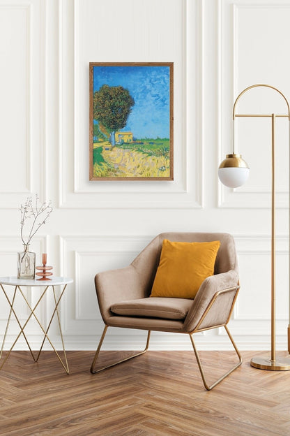 Lane Near Ahşap Çerçeveli Tablo 50 x 70