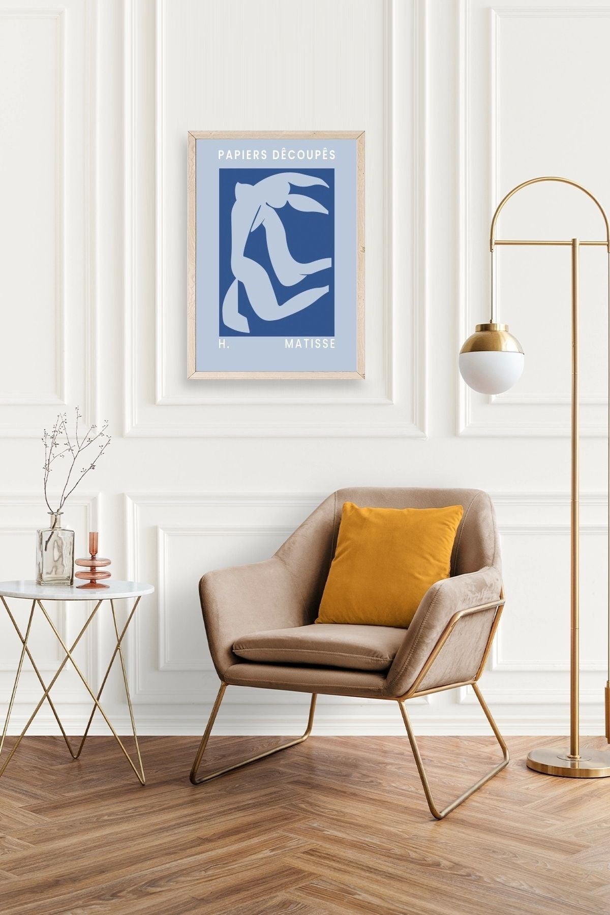 Henri Matisse Ahşap Çerçeveli Tablo 50 x 70