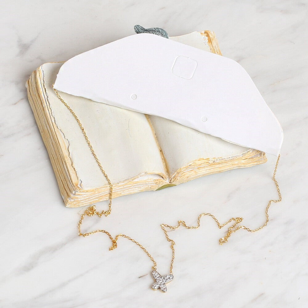 Loren 25'li Beyaz Takı Kolye Kartı