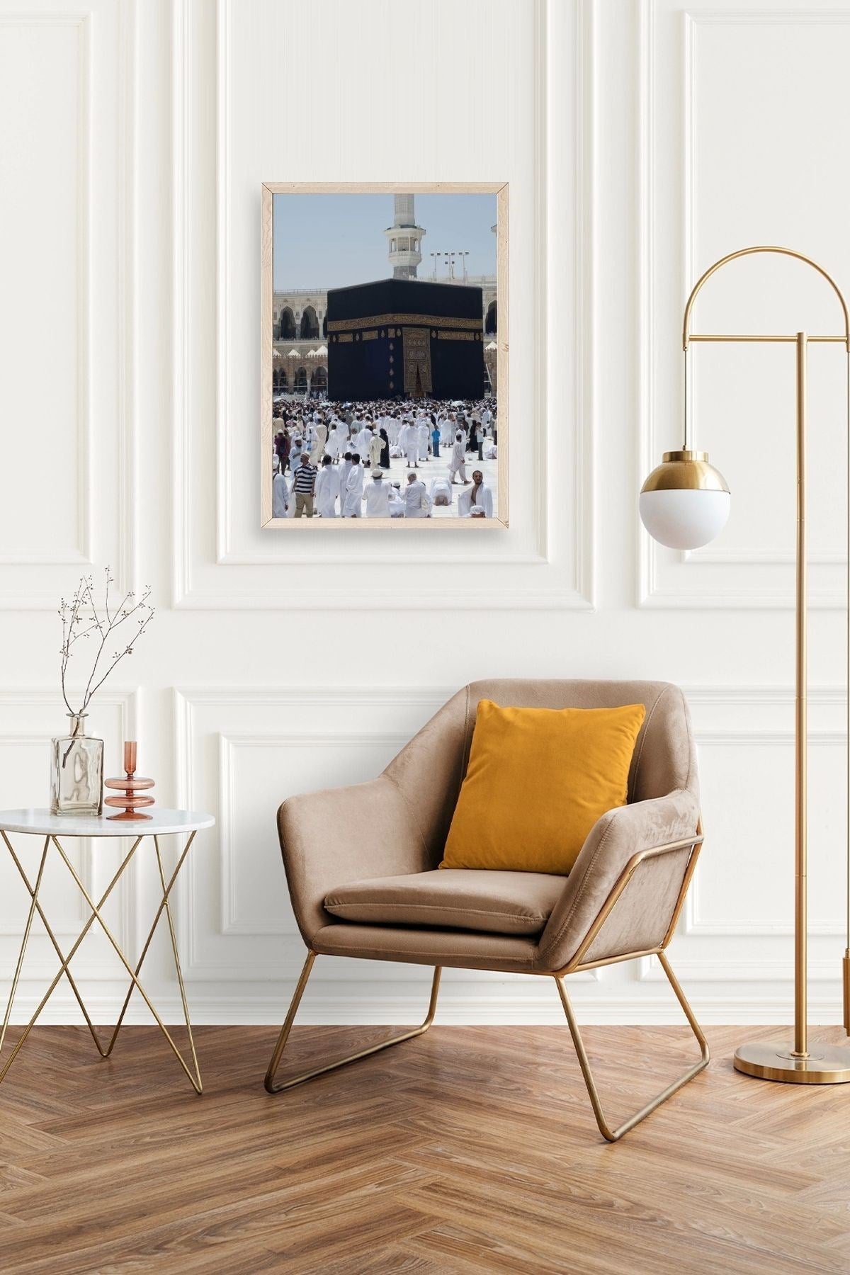 Kabe Ahşap Çerçeveli Tablo 23 x 30