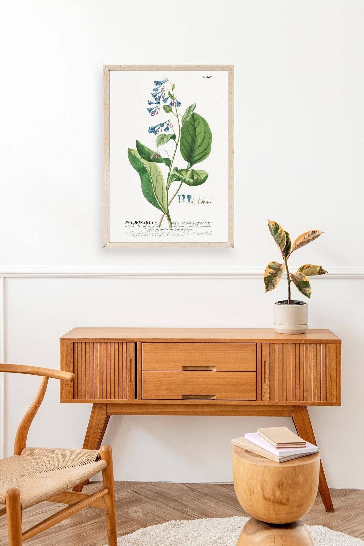 Pvlmonarla Ahşap Çerçeveli Tablo 17 x 23