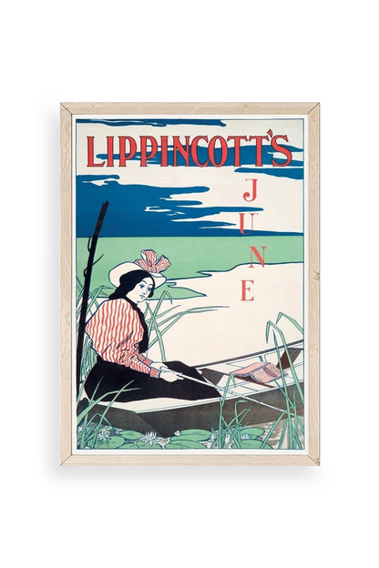 Lippincott's Ahşap Çerçeveli Tablo 50 x 70