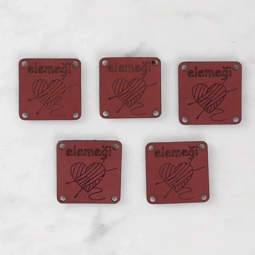 Loren Crafts Elemeği Deri Arma 5 Adet - 1570