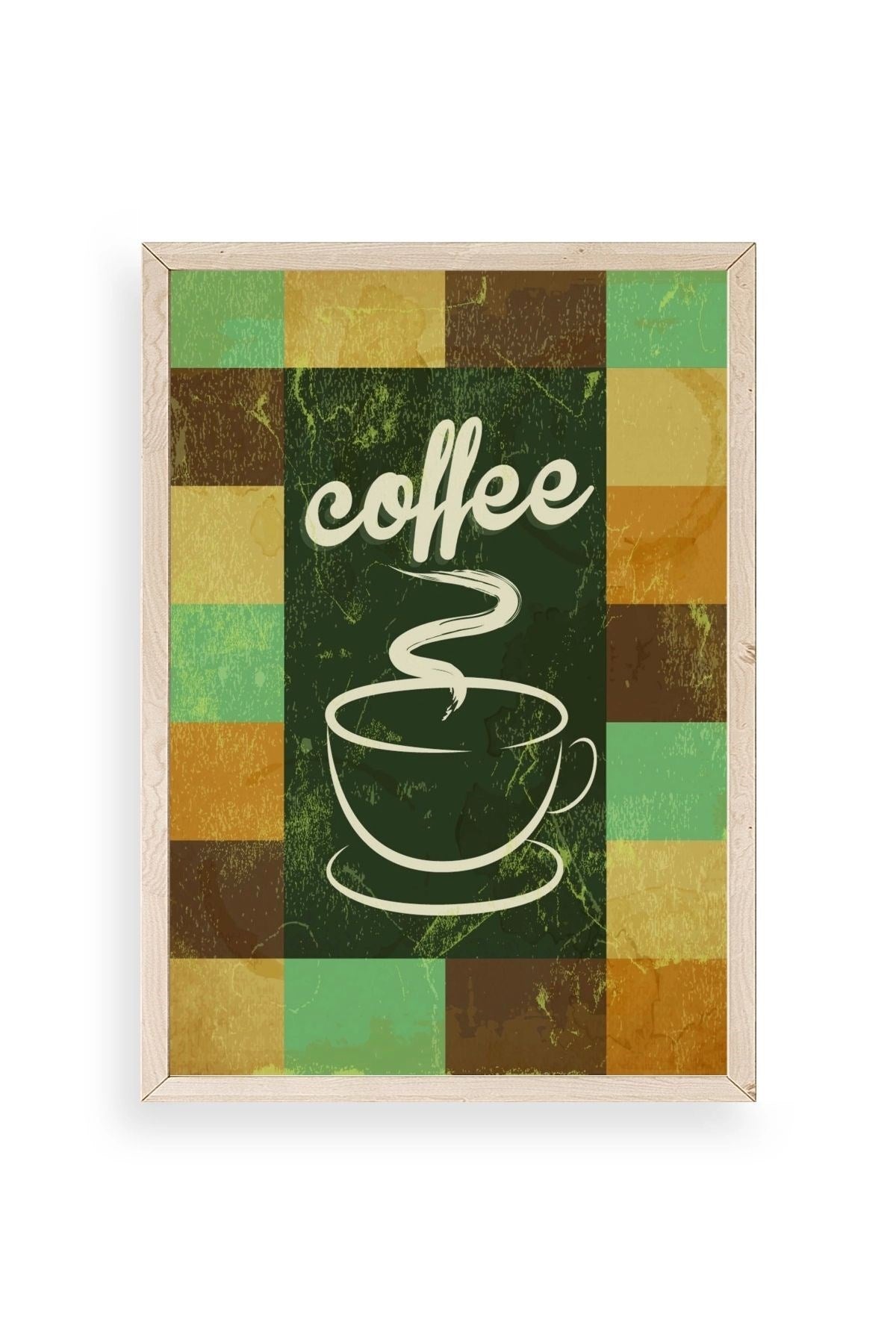 Kahve Ahşap Çerçeveli Tablo 23 x 30
