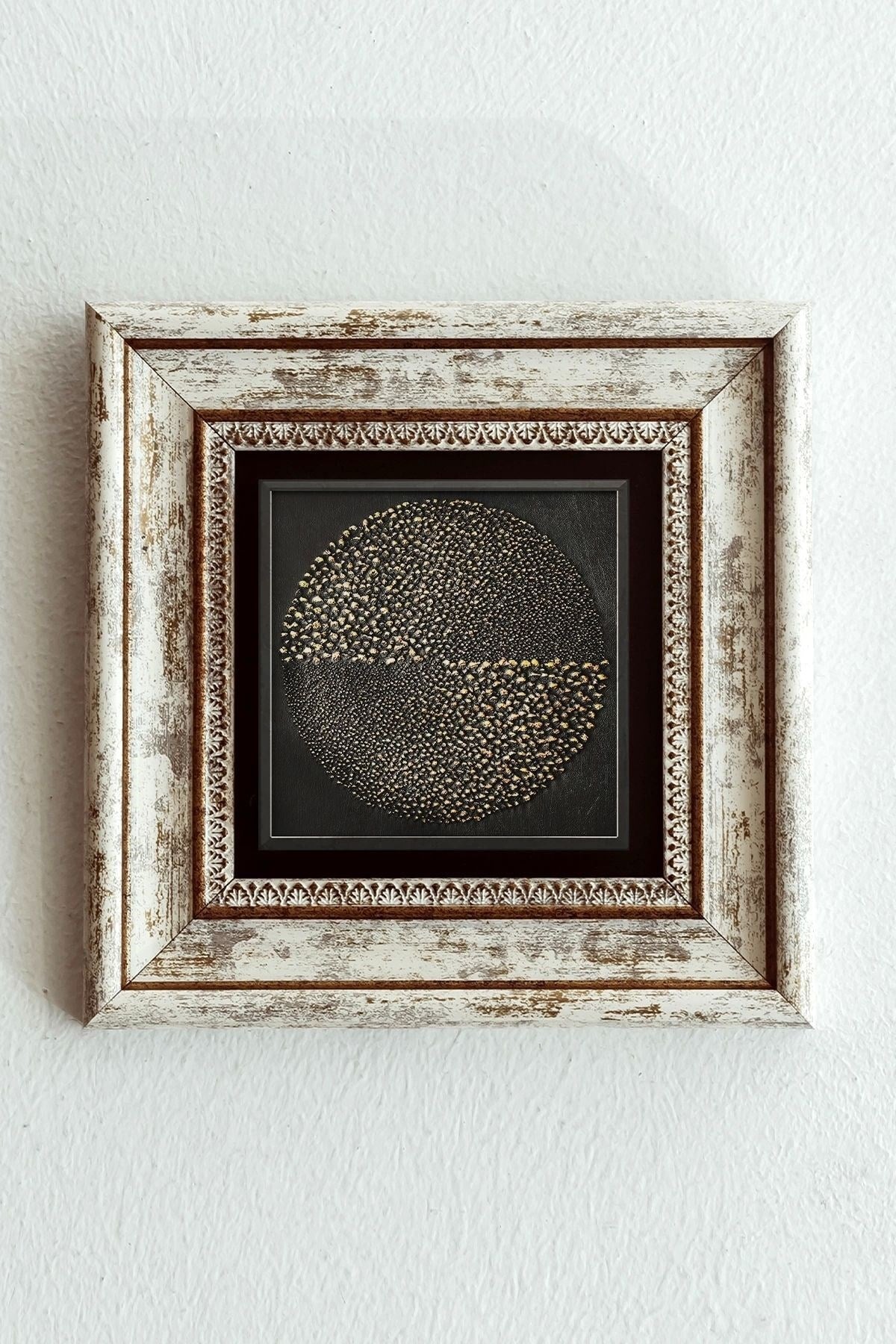 Çerçeveli Taş Tablo , Çerçeveli Taş Duvar Dekoru-enkcrcvtbl-00180 20 cm