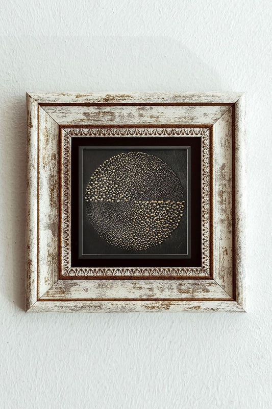 Çerçeveli Taş Tablo , Çerçeveli Taş Duvar Dekoru-enkcrcvtbl-00180 20 cm