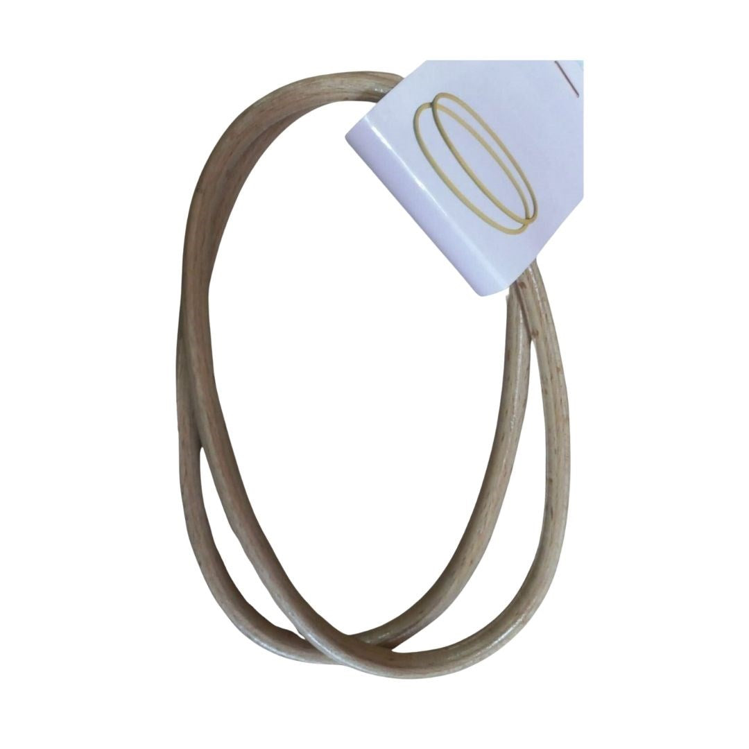 Tahta Çanta Sapı 17 cm Oval