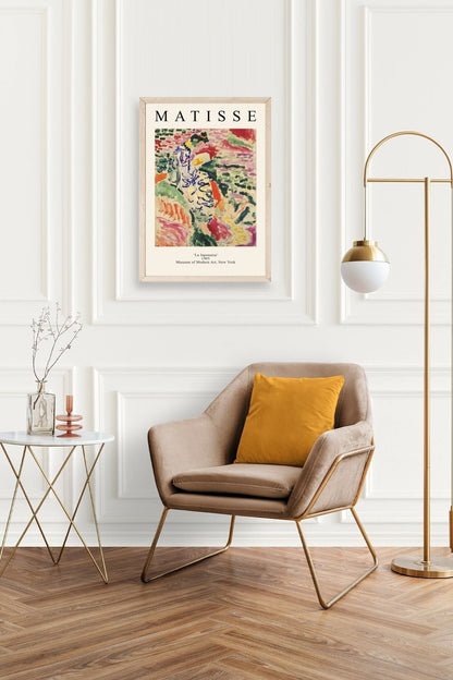 Henri Matisse Ahşap Çerçeveli Tablo 17 x 23