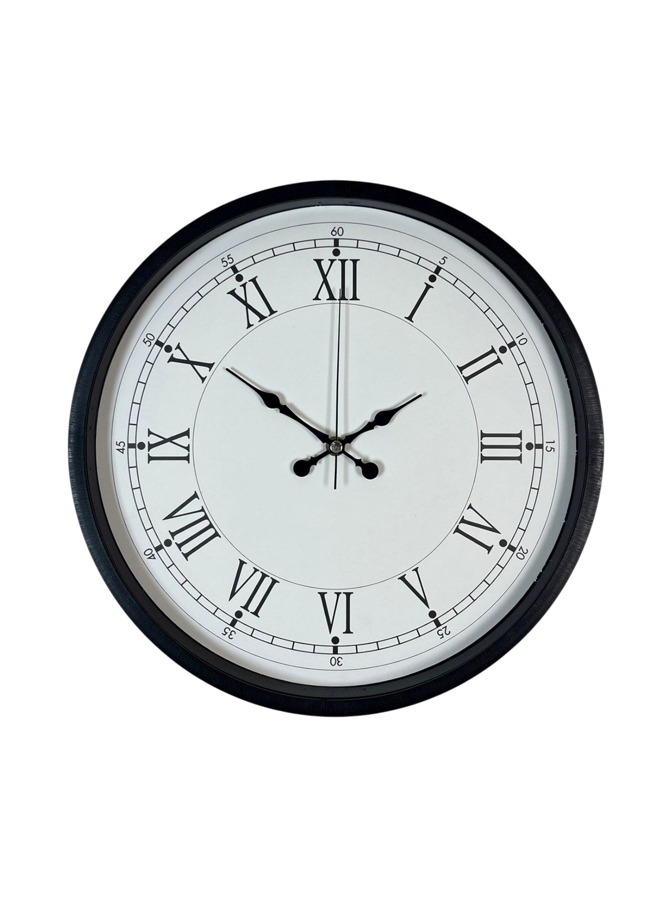 Zentime 36 Cm Siyah Dekoratif Duvar Saati