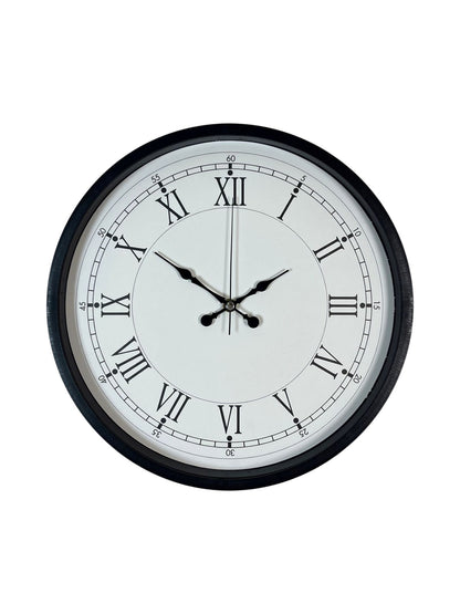 Zentime 36 Cm Siyah Dekoratif Duvar Saati