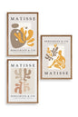 Matisse Üçlü Ahşap Çerçeveli Tablo 50 x 70