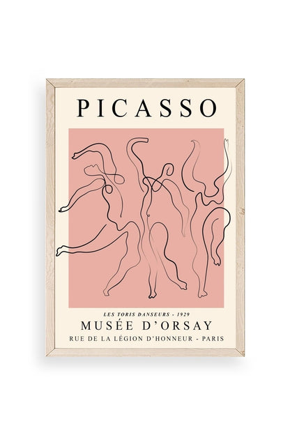 Picasso Ahşap Çerçeveli Tablo 30 x 42