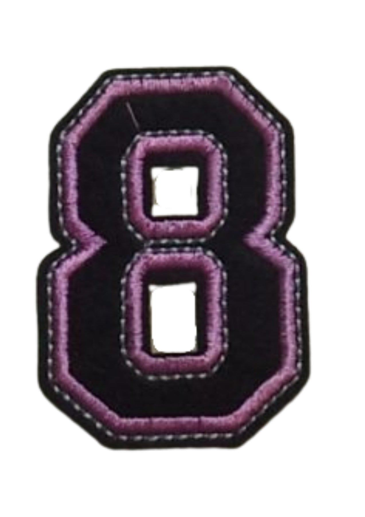 Aplike Ütü İle Yapışan 8  Rakamı  Arma 3x4 cm