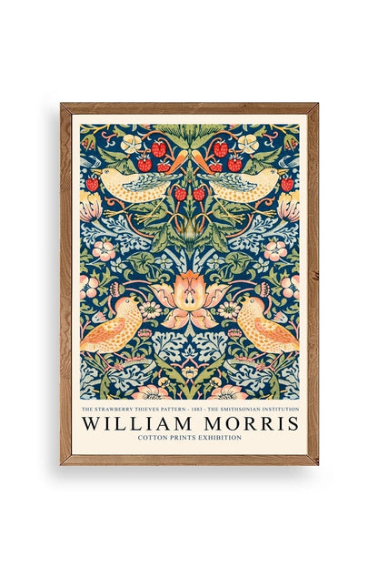 William Morris Ahşap Çerçeveli Tablo 50 x 70