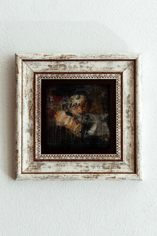 Çerçeveli Taş Tablo , Çerçeveli Taş Duvar Dekoru-enkcrcvtbl-0174 20 cm