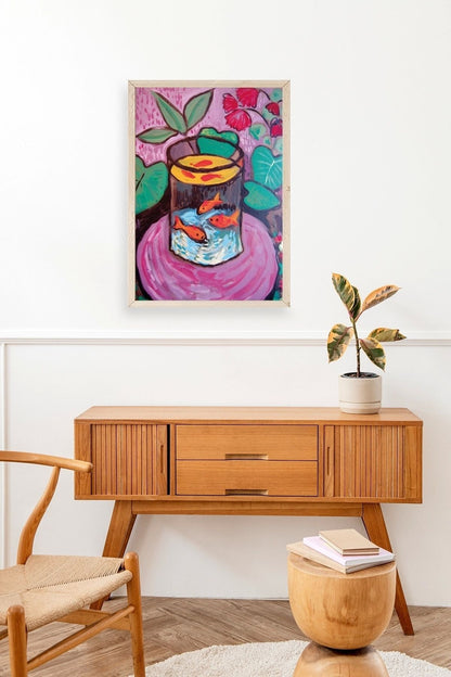 Matisse Ahşap Çerçeveli Tablo 50 x 70