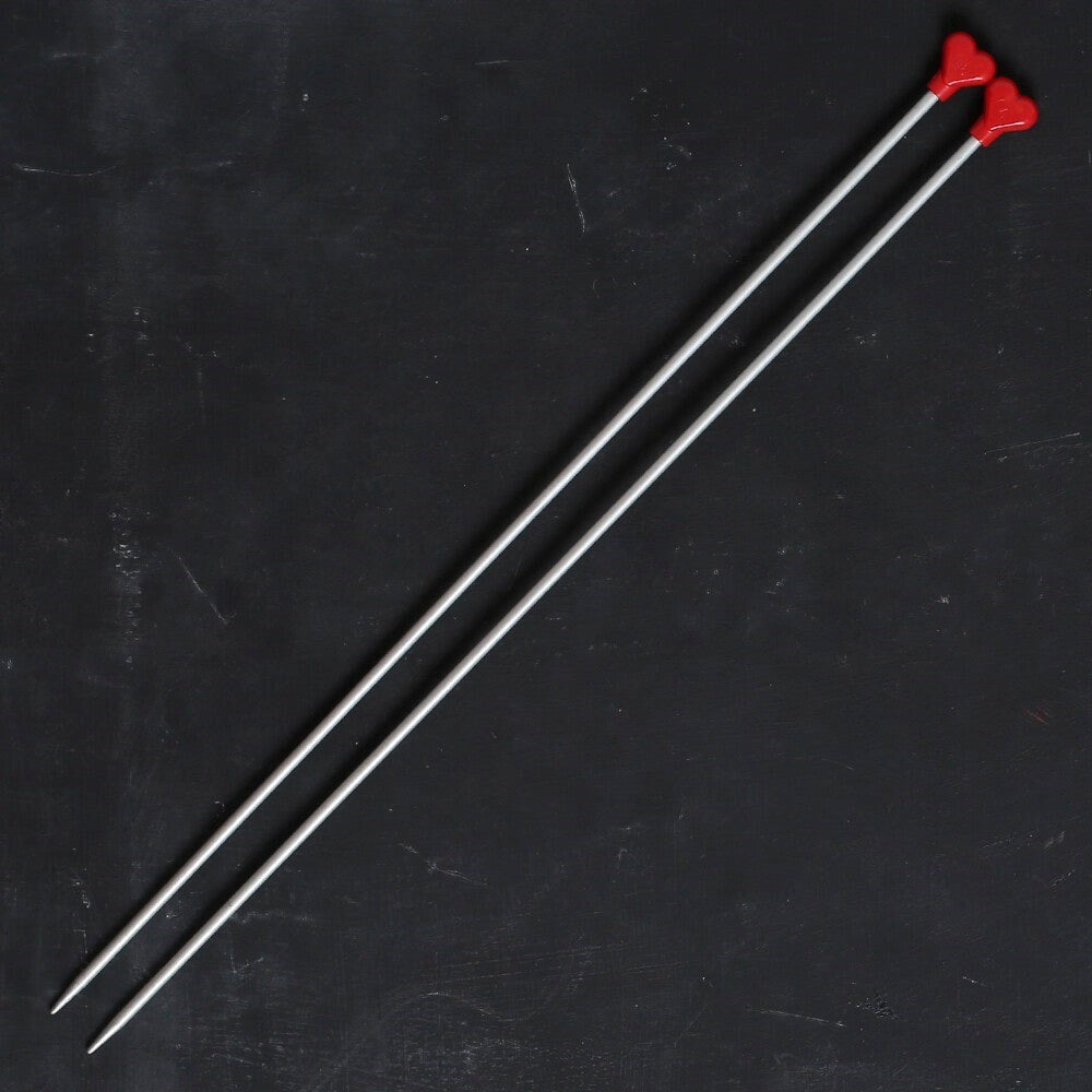 ADDI KALPLİ 4MM 40CM KLASİK ALÜMİNYUM ÖRGÜ ŞİŞİ -