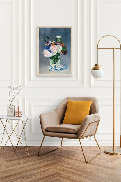 Manet Ahşap Çerçeveli Tablo 50 x 70