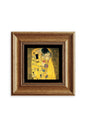 Gustav Klimpt Çerçeveli Taş Tablo 20 cm