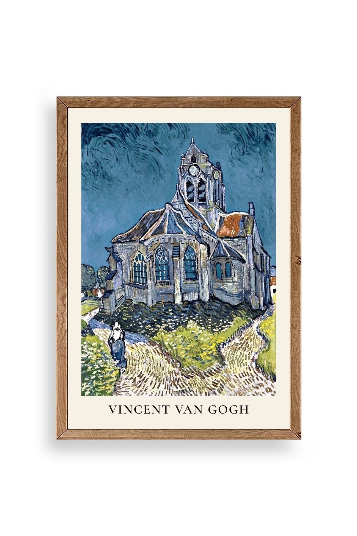 Van Gogh Ahşap Çerçeveli Tablo 23 x 30