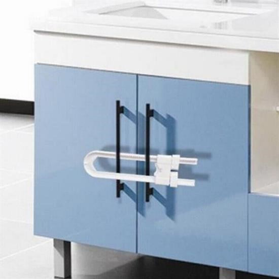 BUFFER® Bebek Çocuk Çekmece ve Dolap Koruma Raylı Güvenlik Sistemi Emniyet Kilidi