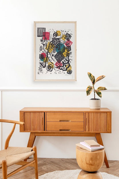 Welten Ahşap Çerçeveli Tablo 50 x 70