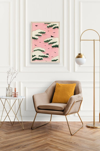 Bitjutsi Sekai Ahşap Çerçeveli Tablo 17 x 23