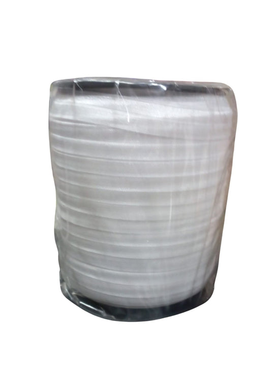 Çamaşır Lastiği Düz 1 cm  75 Metre 1 Top Beyaz