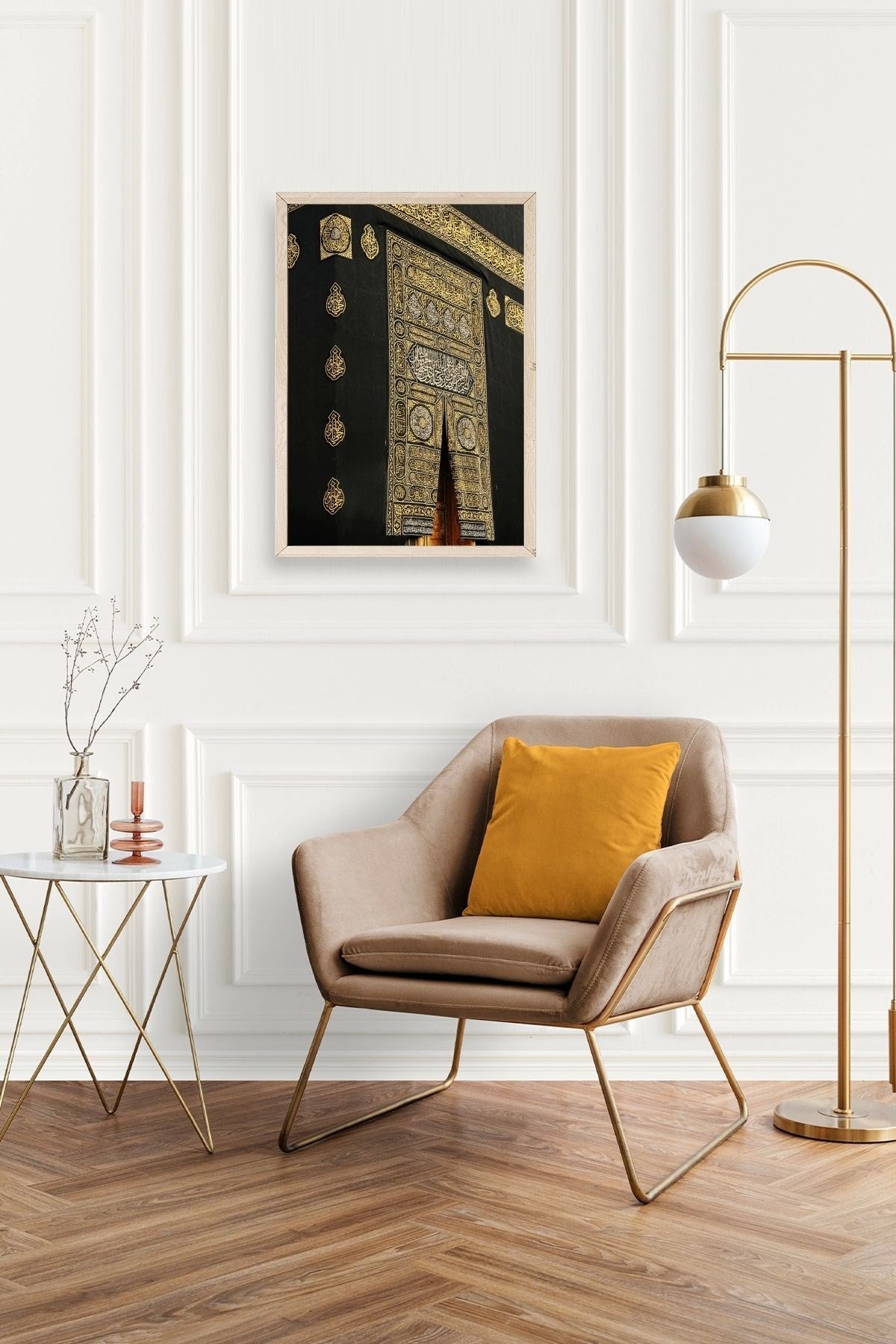 Kabe Ahşap Çerçeveli Tablo 30 x 42