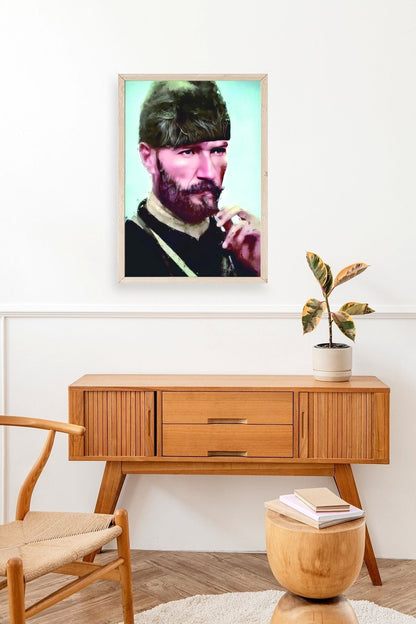Atatürk Ahşap Çerçeveli Tablo 17 x 23