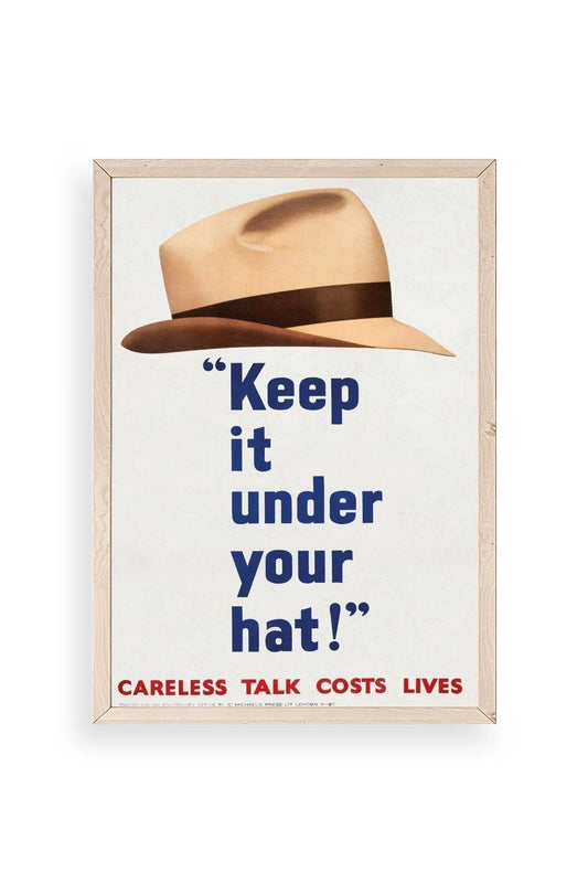 Motto Ahşap Çerçeveli Tablo 17 x 23