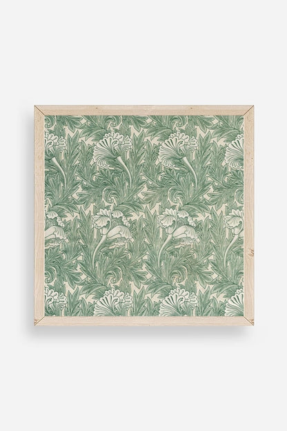 Çiçek Ahşap Çerçeveli Tablo 42 x 42