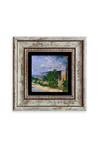 Van Gogh Çerçeveli Taş Tablo 20 cm