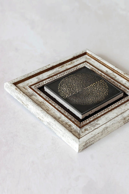 Çerçeveli Taş Tablo , Çerçeveli Taş Duvar Dekoru-enkcrcvtbl-00180 20 cm