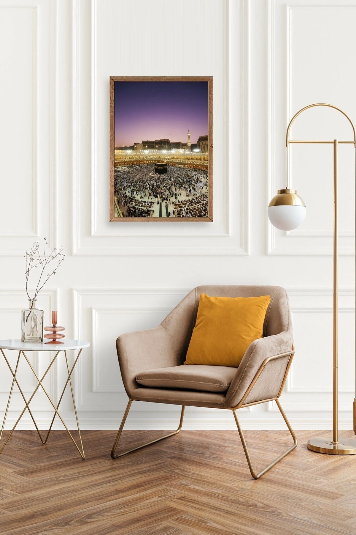 Kabe Ahşap Çerçeveli Tablo 30 x 42