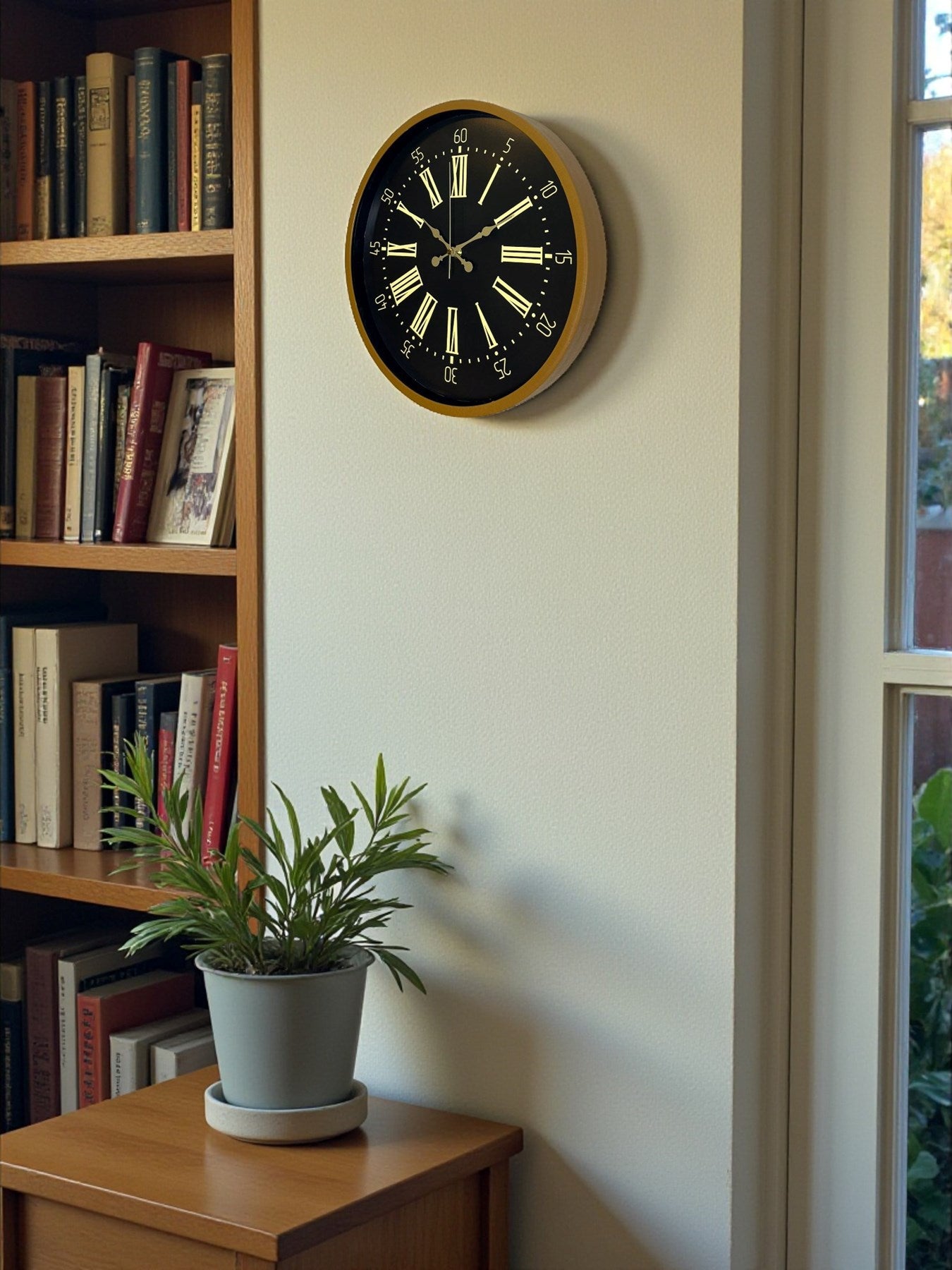 Zentime 36 Cm Kahverengi Duvar Saati