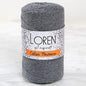 Loren Cotton Macrame Gri - R081 - 34358