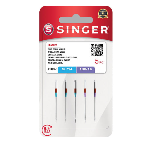 Deri İğnesi Karışık (5'Li Blister)(3X14, 2X16 No.)