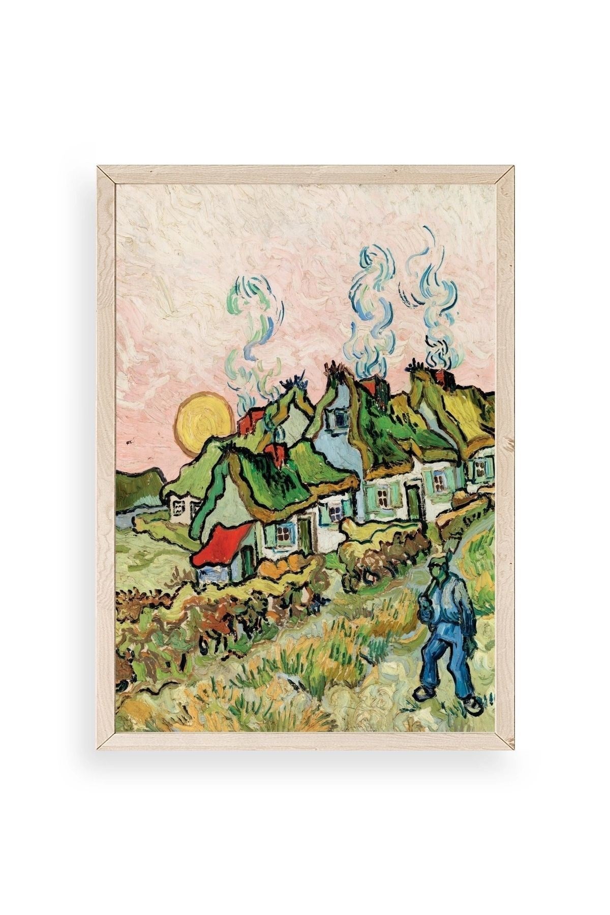 Picasso Ahşap Çerçeveli Tablo 23 x 30