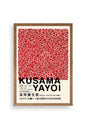 Yayoi Kusama Ahşap Çerçeveli Tablo 23 x 30