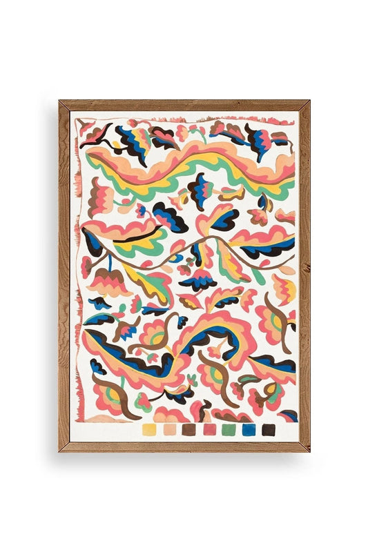 Etna Wiswall Ahşap Çerçeveli Tablo 50 x 70