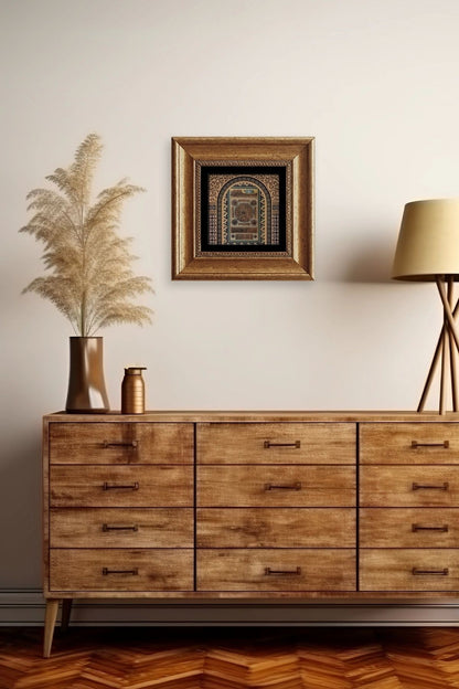 Hilye-i Şerif Çerçeveli Taş Tablo 20 cm