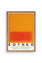 Rothko Ahşap Çerçeveli Tablo 17 x 23