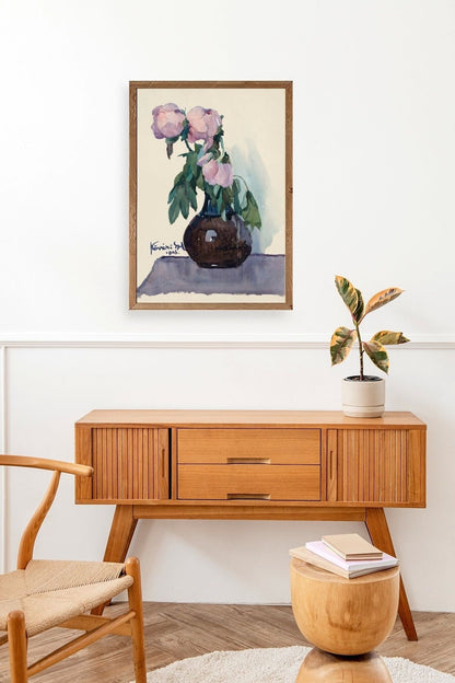 Kövári Ka?marik Ahşap Çerçeveli Tablo 50 x 70