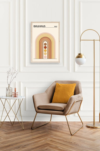 Bauhaus Ahşap Çerçeveli Tablo 30 x 42